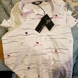 Travis Mathew shirt - mens Small THE FIREWORK